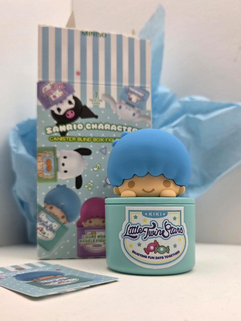 Little Twin Stars Kiki Canister - Sanrio MINISO Blind Box Figure